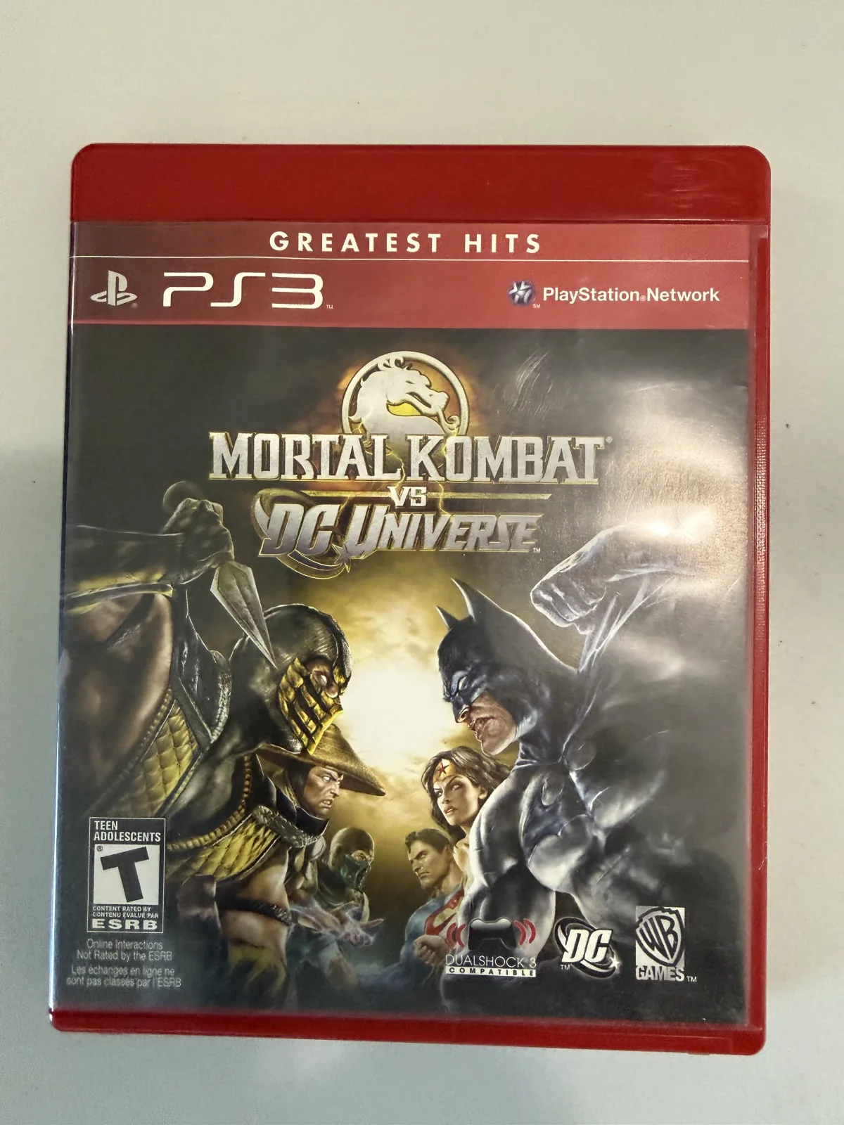Mortal Kombat vs. DC Universe – PS3 – Used