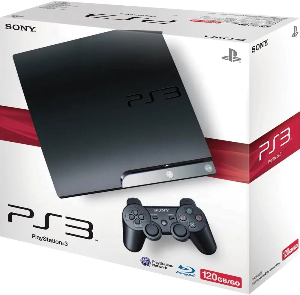 Sony PlayStation 3 PS3 – 120GB + 2 Controllers