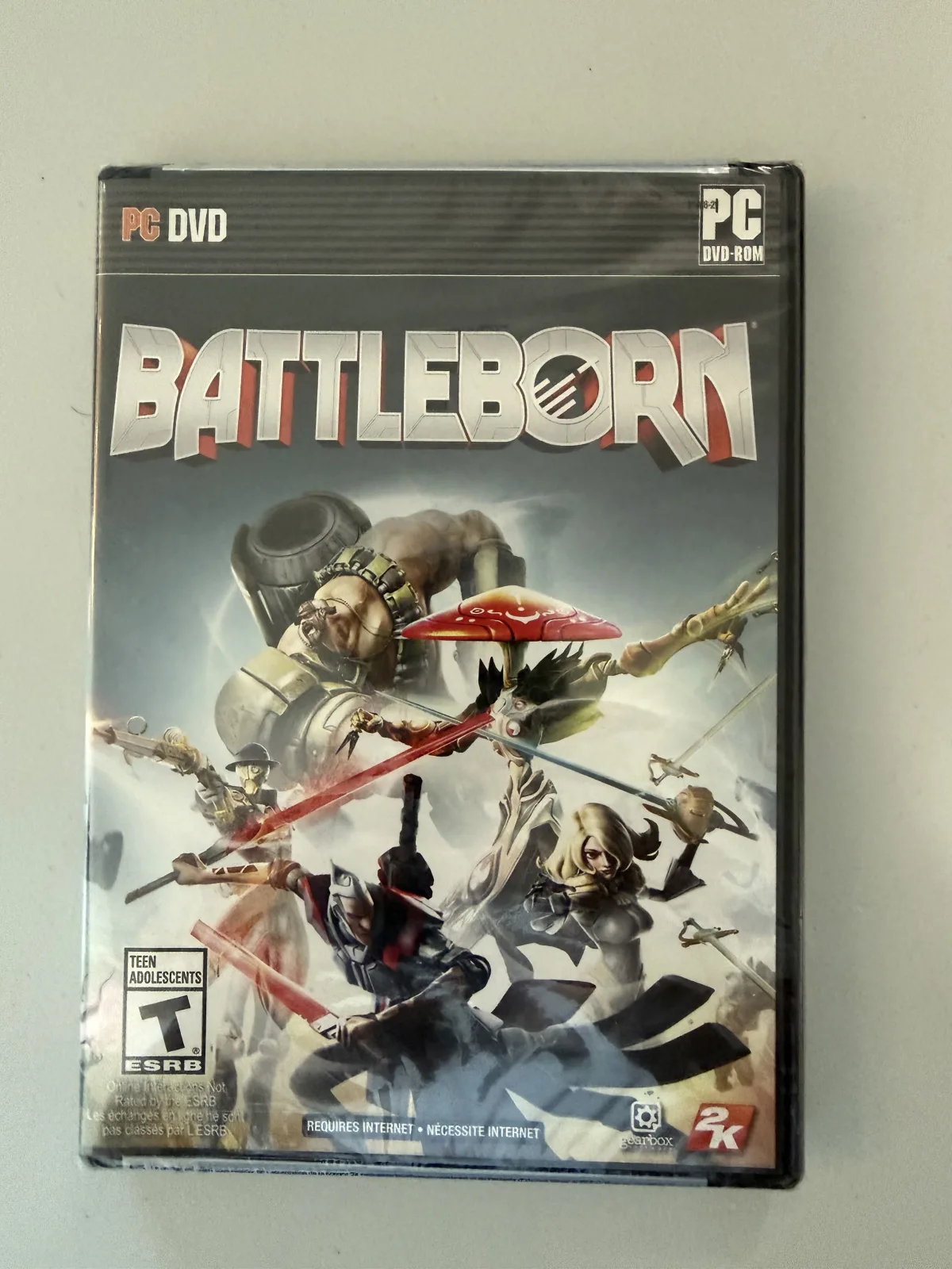 Battleborn – PC DVD – Brand New Factory Sealed – Collector Copy