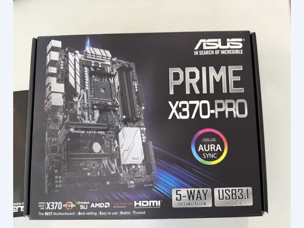 ASUS Prime X370-Pro AM4 Motherboard – For Parts or Repair